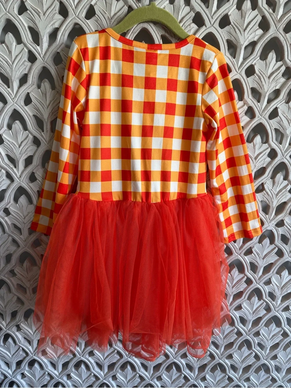 BMG Candy Corn Halloween Tutu Dress Girls XL